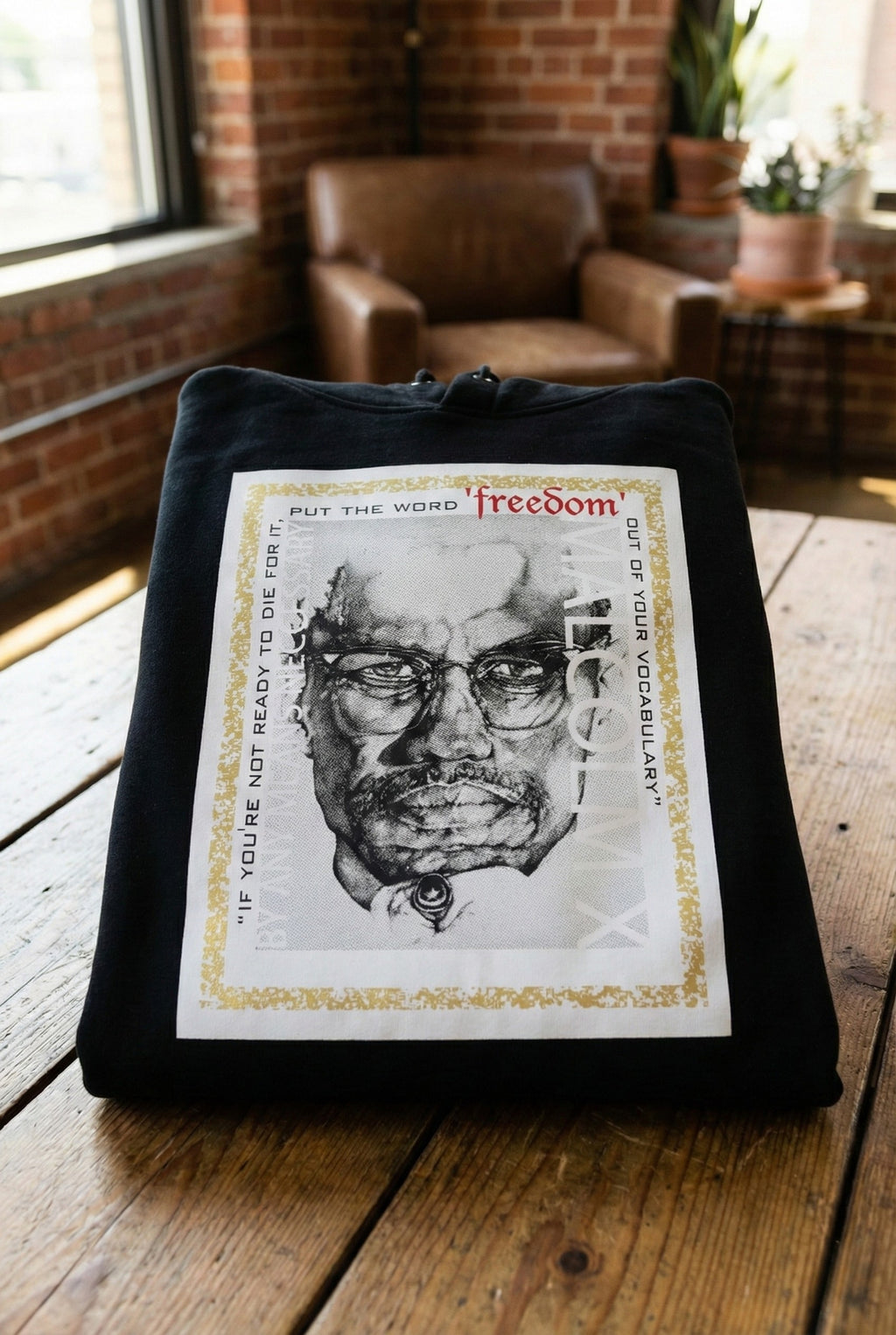 The "Freedom" Hoodie | Limited Edition Malcolm X Series