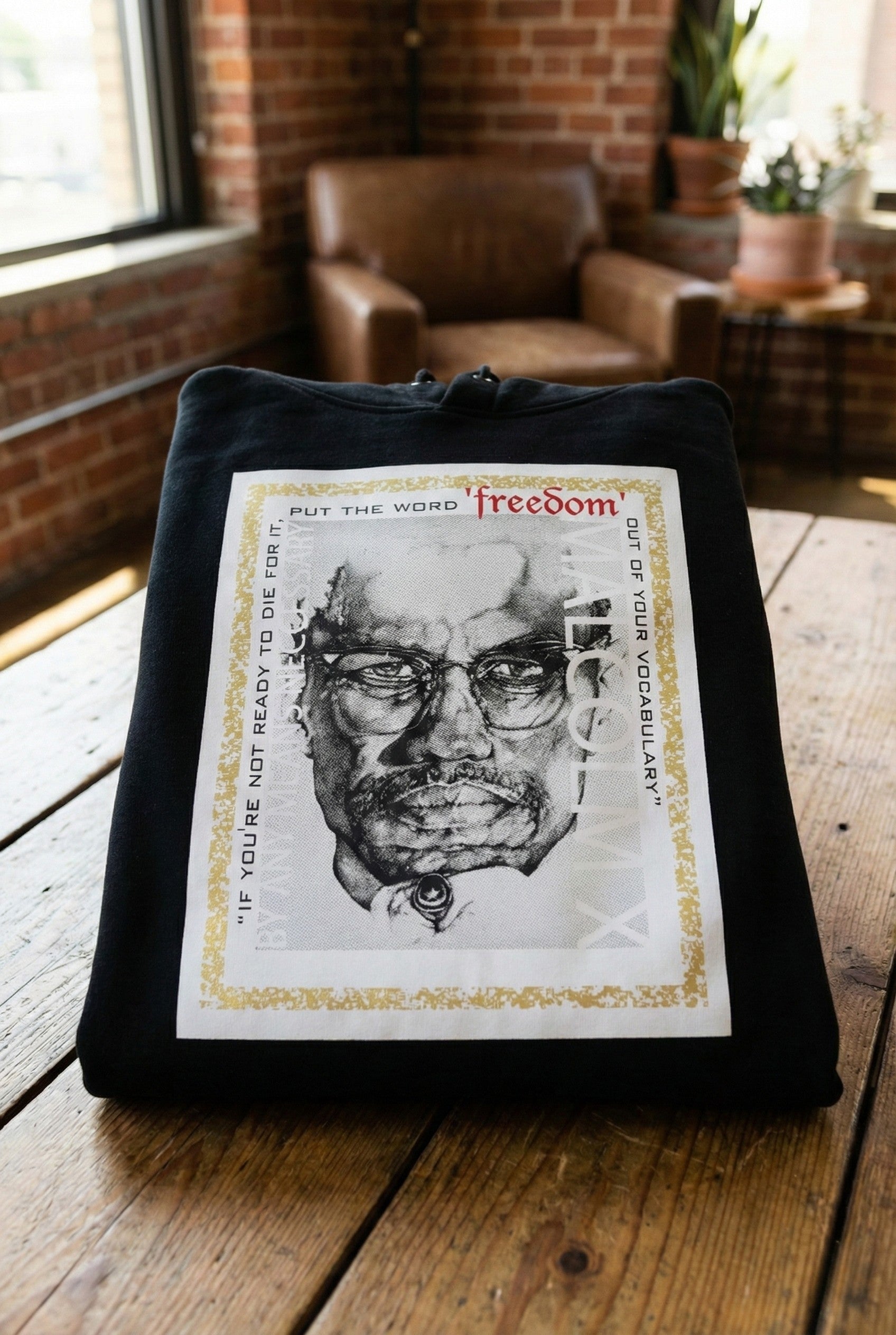 The "Freedom" Hoodie | Limited Edition Malcolm X Series