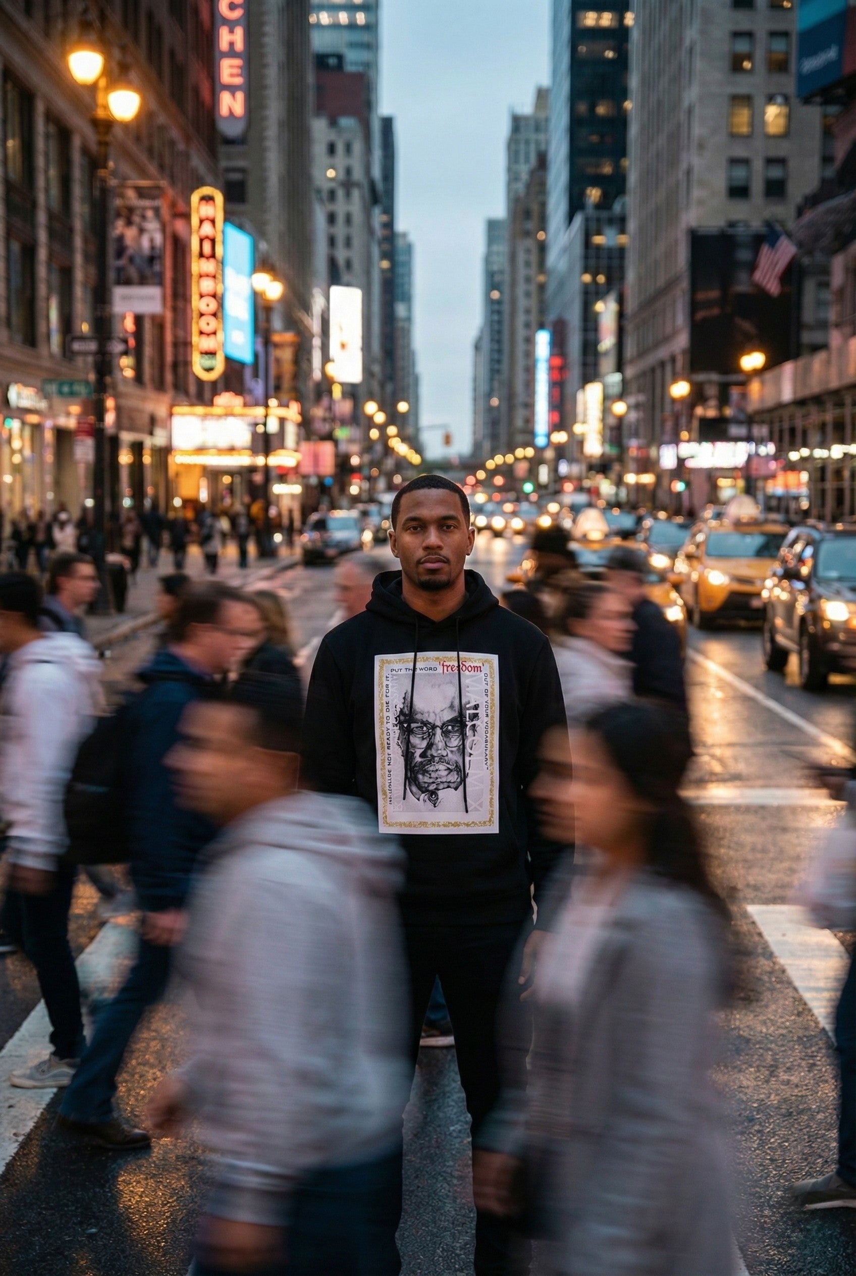 The "Freedom" Hoodie | Limited Edition Malcolm X Series